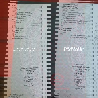 Ngộp Bank Chính Chủ Bán Gấp Lô Đất Tại Hựu Thạnh, Đức Hòa, Long An