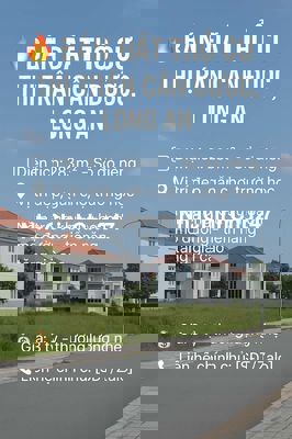 🔥 CHÍNH CHỦ BÁN ĐẤT THỔ CƯ – CẦN ĐƯỚC, LONG AN 🔥