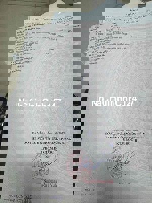 chính chủ gửi bán lô đất 100 m đường lê hiến mai  khu đô thị phước lý