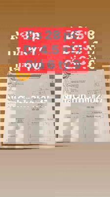 CHÍNH CHỦ BÁN RẺ NHÀ ĐS 28 LĐT P6