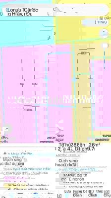 Đất sổ chính chủ đường Mỹ Điền xã Long Hựu giá 1tỷ750 còn thương lượng