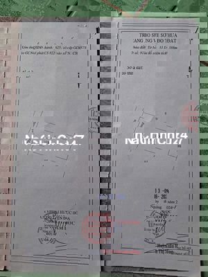 Chính chủ cần bán lô đất thổ cư mặt tiền đường nhựa