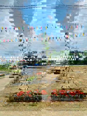 Chủ ngộp bán lô đất ngay chợ Đức Hoà gần KDC Trần Anh