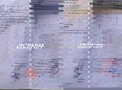 Chủ đầu tư thua lỗ bán gấp đất vị trí đẹp 728m2 /SHR,Thái Mỹ, 1 tỷ7