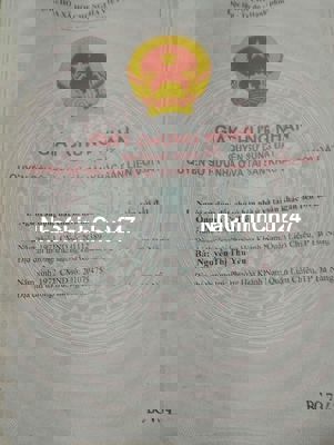 Cần bán đất chính chủ - đã có sổ