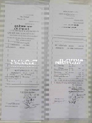 chính chủ gửi bán nhà