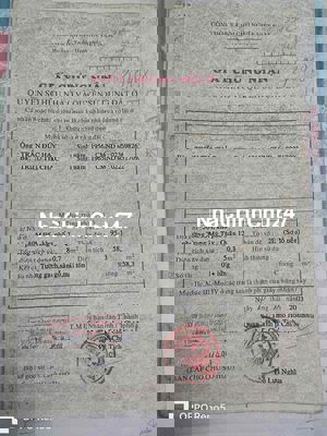 nhà chính chủ hai mặt tiền xe tải tránh nhau được