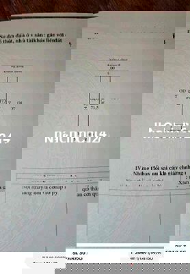 chính chủ bán đất nhà ở