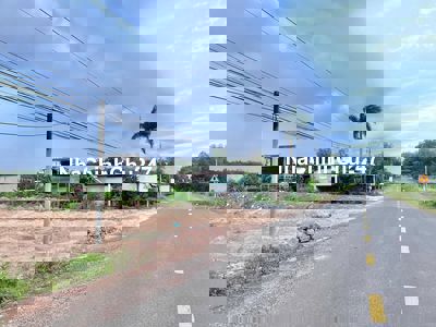 Đất đường nhựa lộ giới 16m trở lên cạnh KCN Bàu Bàng sổ hồng chính chủ