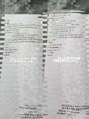 Chính chủ bán 1 sào đất Hưng Thịnh Trảng Bom.