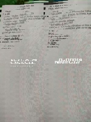 Cần bán lô đất chính chủ