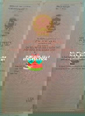 Bán đất chính chủ khu tái định cư long bình Sổ đỏ thổ cư 75,6m2