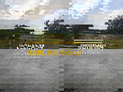 CHÍNH CHỦ GỞI – 5x30. ĐẤT FULL THỔ CƯ GIÁ TỐT 460 triệu