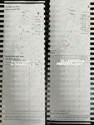 CHÍNH CHỦ BÁN ĐẤT PHƯỜNG AN BÌNH, BIÊN HÒA NỞ HẬU SỔ RIÊNG - DT 5 X 25