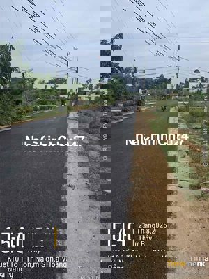 Chính chủ cần bán lô đất 2 mặt tiền đường nhựa Nam Sơn hoà tiến