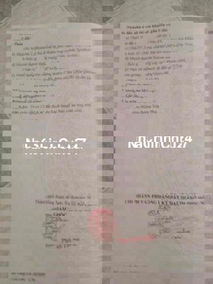 Chính chủ bán đất tiêu xài