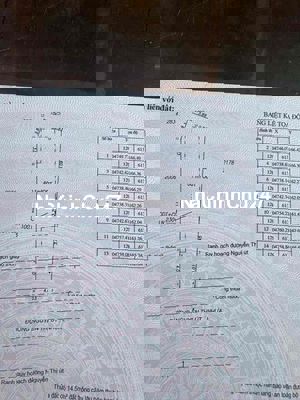 chính chủ bán lô đất mặt tiền đường cách siêu thị go 500m,thương lượng