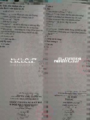 BÁN ĐẤT THỔ CƯ CHÍNH CHỦ