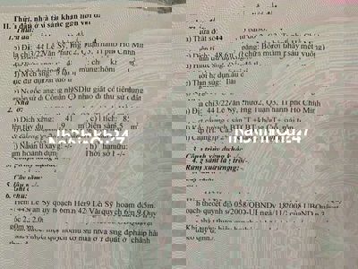 Chính chủ cần bán nhà góc hai mặt tiền hxh.