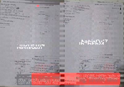 CHÍNH CHỦ - 2 MẶT TIỀN - SỔ SẴN - CÓ TL - 100M2