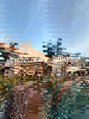 Biệt thự nghỉ dưỡng chính chủ view sông đà 1400m2 950m thổ cư mặt đườn