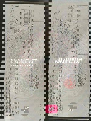 Bán 8 nền mặt tiền đường Thạnh Xuân 43 sổ hồng chính chủ