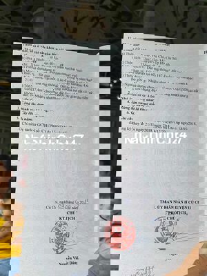 Chính chủ Cần bán đất Bình Mỹ Củ Chi thổ cư