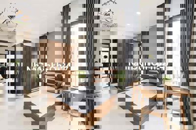 Căn hộ 1PN riêng 50m2 Máy giặt riêng gần vòng xoay Dân Chủ