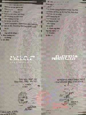 cần bán đất thuỷ phương chính chủ