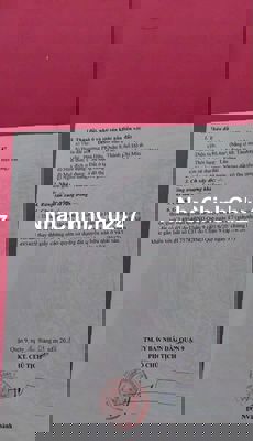 Chính chủ bán đất thổ cư Đường Gò Cát, Phường Phú Hữu, TP.Thủ Đức Đ