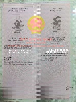 chính chủ dự án phước đông