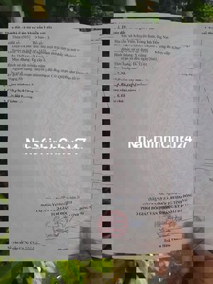 Bán 1118m2 đất tại An Viễn - Trảng Bom (Chính chủ)