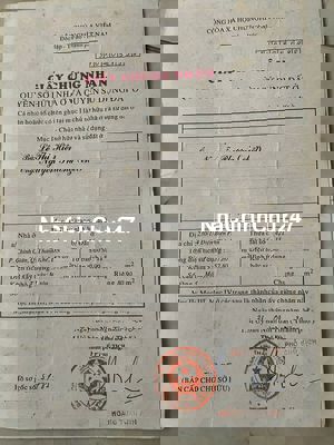 Nhà một tầng có gác lững, giấy tờ chính chủ, dtsd 80m2.