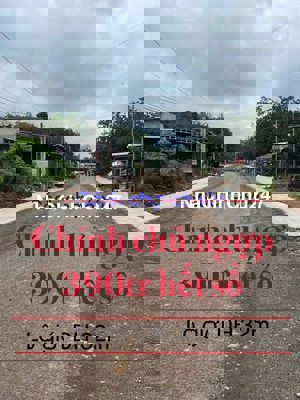 9 chủ cần tiền bán rẻ MT đường huyện 32m thông qua KCN