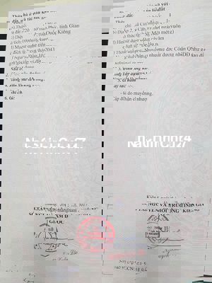 CHÍNH CHỦ CẦN BÁN Tại Ấp 2, Cửa Cạn, Phú Quốc, Kiên Giang