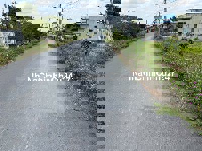 ĐẤT CHÍNH CHỦ - MẶT TIỀN Cần Đước, Long An  (cũ) NAY xã Mỹ Lệ,Tây Ninh