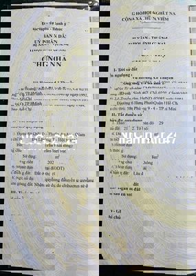 CHÍNH CHỦ BÁN ĐẤT ODT SẴN SỔ MẶT TIỀN 40 LÊ VĂN HIẾN-TÂN AN-HỘI AN