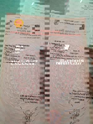 chính chủ cần bán lô đất full thổ 2 mặt tiền  phước đồng  98m2