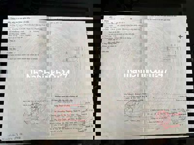 Chính chủ bán 2 MT hoà xuân