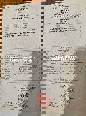 Bán nhà chính chủ