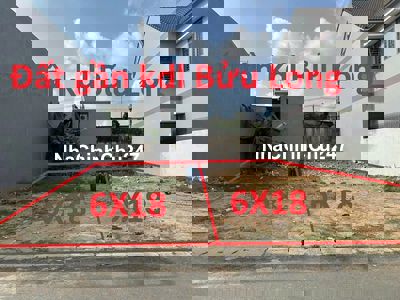 CHÍNH CHỦ BÁN 2 LÔ LIỀN KỀ 6 X 18M– GẦN KDL BỬU LONG