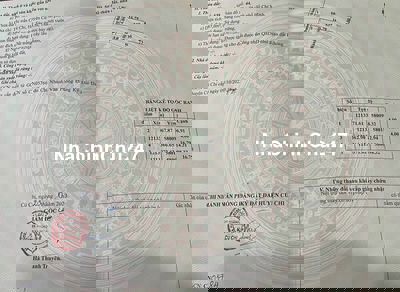 CHÍNH CHỦ: Bán nhà nát Thị Trấn Củ Chi, 67m2(4x17)m kiên cố SHR 935tr