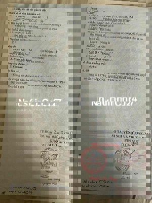 BÁN NHÀ CHÍNH CHỦ HẺM 79/4/6 THỐNG NHẤT, PHƯỜNG 11, QUẬN GÒ VẤP