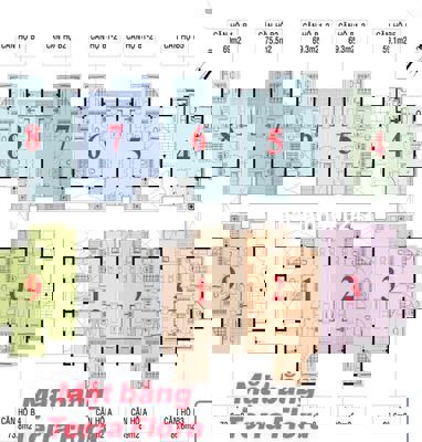 chủ bán gấp căn hộ 89m2 sổ hồng riêng giá 2,25 ti