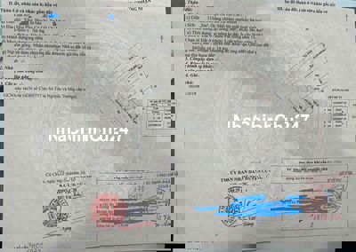 Chính chủ cần bán đất Thổ cư, mặt tiền đường Sông Lu