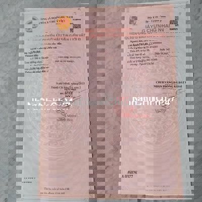 CHÍNH CHỦ BÁN GẤP LÔ ĐẤT MẶT TIỀN HL502