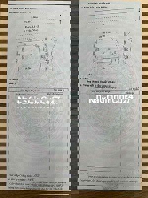 chính chủ bán 2MT Trần Lê Gần Chợ Hoà Xuân Sau Lưng Bv ngang 8,8