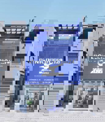 Nhà Góc 2Mặt tiền 707 Ba Tháng Hai, Quận 10 - DT 5x10, 4TẦNG,CHÍNH CHỦ