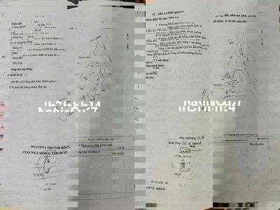 tôi chính chủ cần bán mặt tiền lô góc lê Hồng Phong và Huỳnh Văn Nghệ