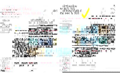 ORIGAMI S9.01 • T18 • 2PN/2WC • VIEW CỰC THOÁNG (SỔ HỒNG, chính chủ)